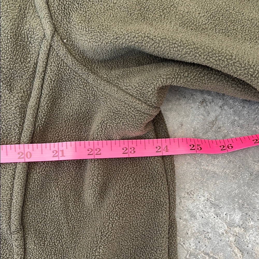 NWOT London Fog Men’s Green Fleece Zip Up Shirt, Fall, Zipper Pockets, Size L - Picture 8 of 17